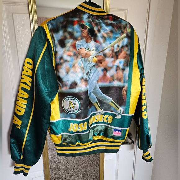 Jose Conseco 90's A's Starline Jacket - Picture 3 of 15